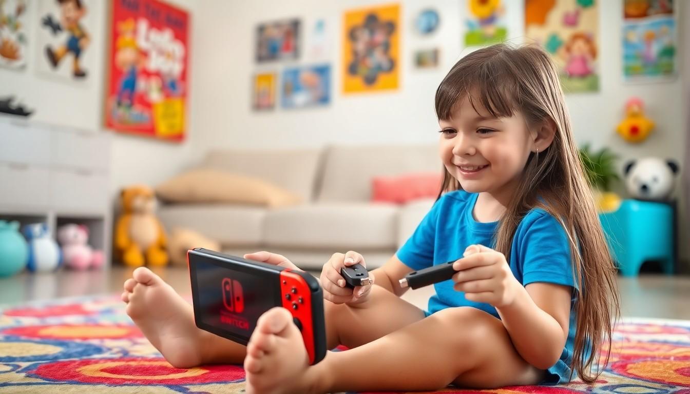 gaming console for kids